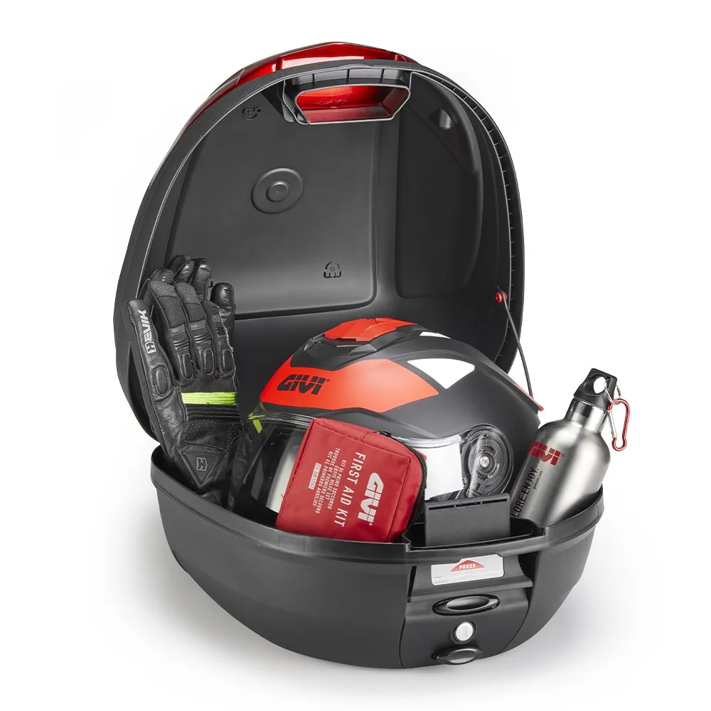 Givi Monolock Topcase E300 N2B - 30 Liter - schwarz - inkl. Montagekit