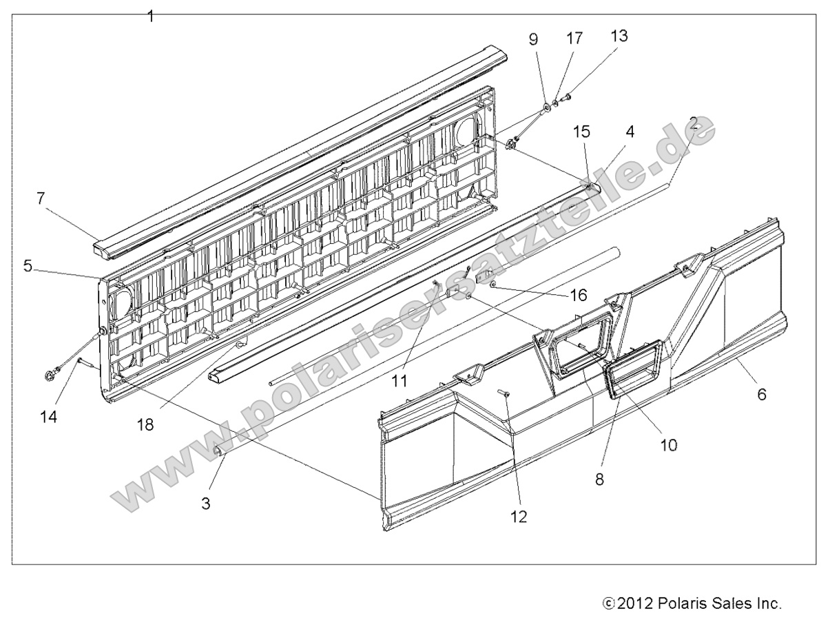 Body, Box, Tailgate Body, Box, Tailgate