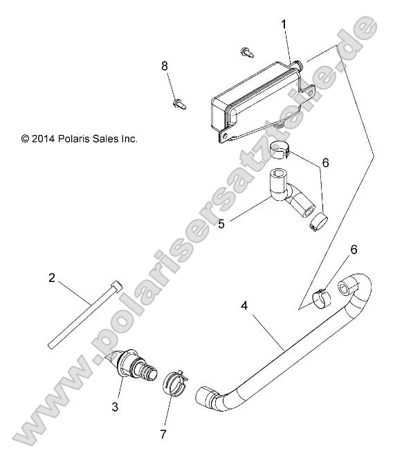 Engine, Breather Hose