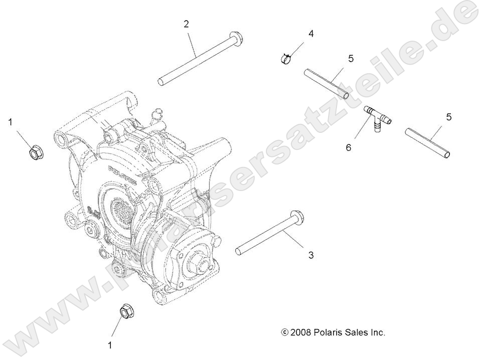 DRIVE TRAIN, GEARCASE MOUNTING, REAR DRIVE TRAIN, GEARCASE MOUNTING, REAR