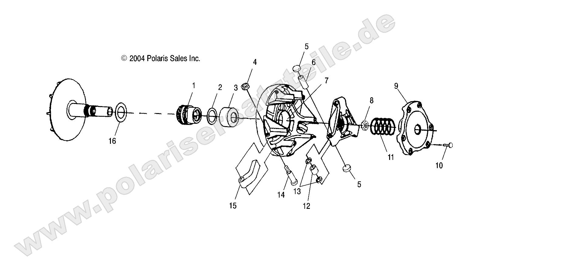 DRIVE CLUTCH DRIVE CLUTCH