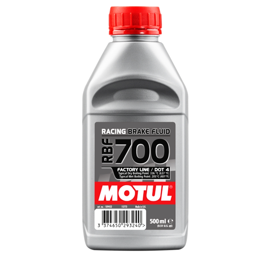 Motul_RBF_700_Racing_Bremsfluessigkeit_109452 Motul RBF 700 Racing Bremsflüssigkeit - Factory Line Brake Fluid - 500 ml