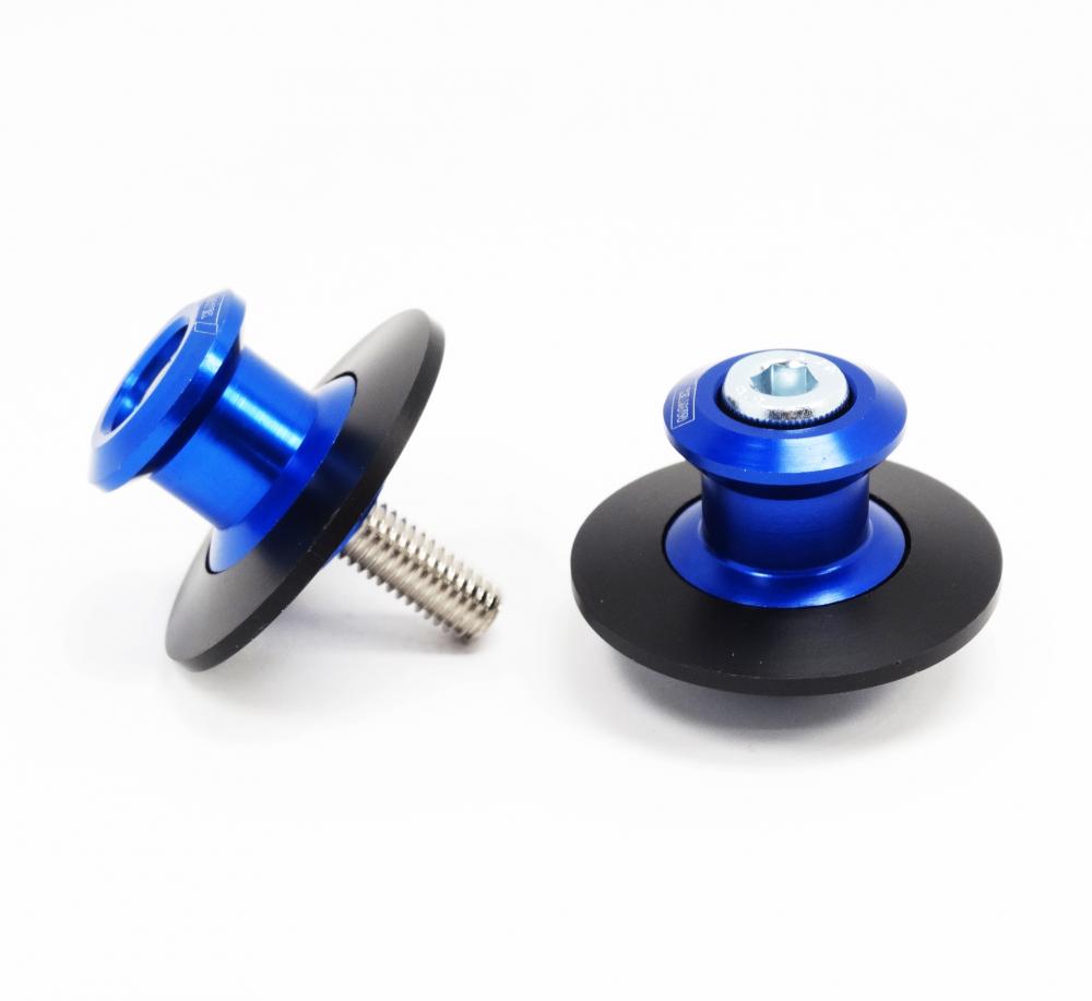 Racing Ständeraufnahmen Bobbins M8 blau