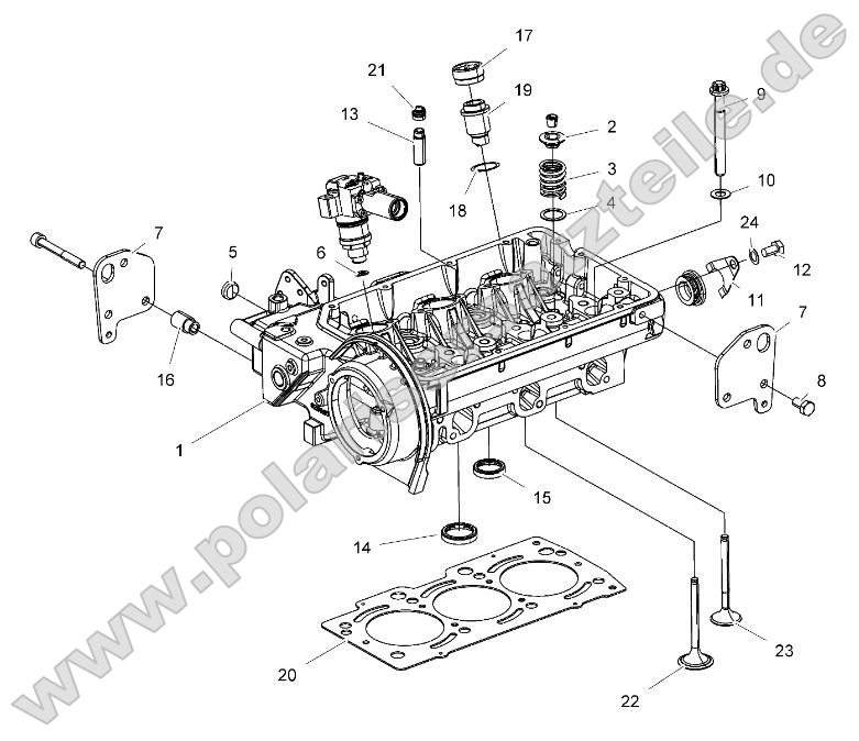 Engine, Cylinder Head and Precombustion Chamber Engine, Cylinder Head and Precombustion Chamber