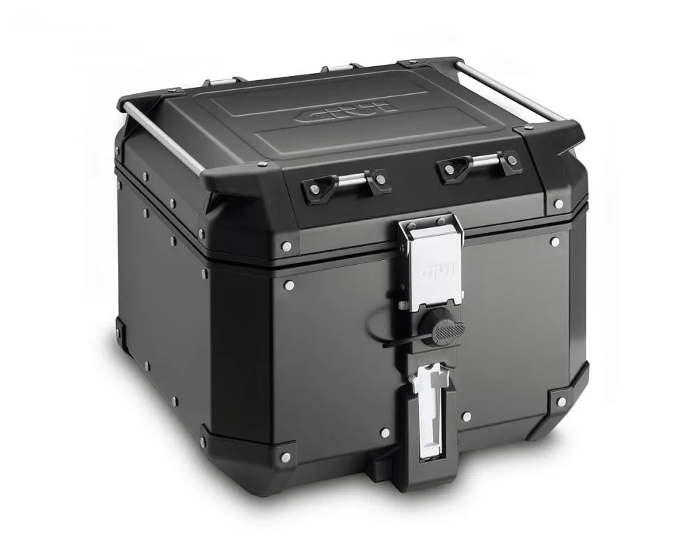 Givi Monokey Trekker Outback OBKN42B Alu Topcase Black Line - 42 Liter - schwarz