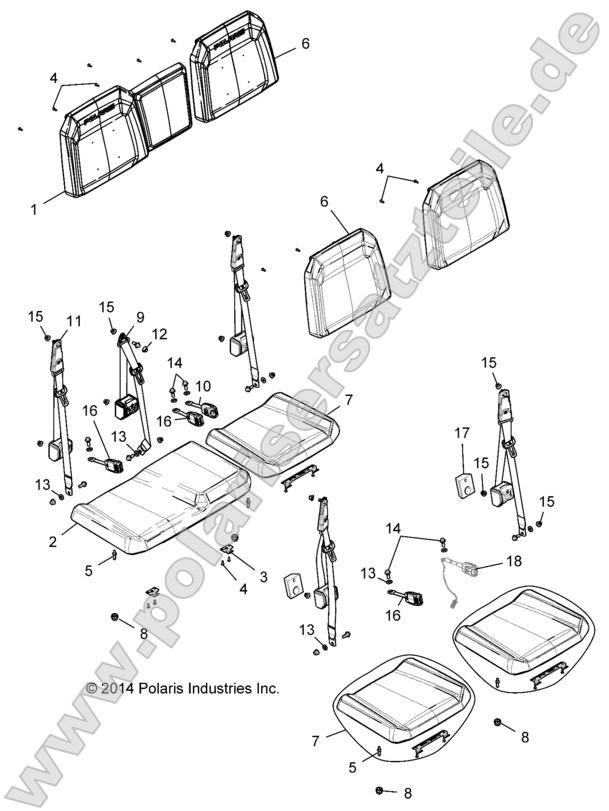 Body, Seat, Rear 60/40 Body, Seat, Rear 60/40