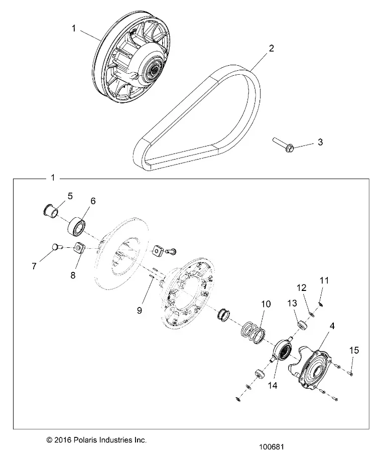 Drive Train, Clutch, Secondary Drive Train, Clutch, Secondary