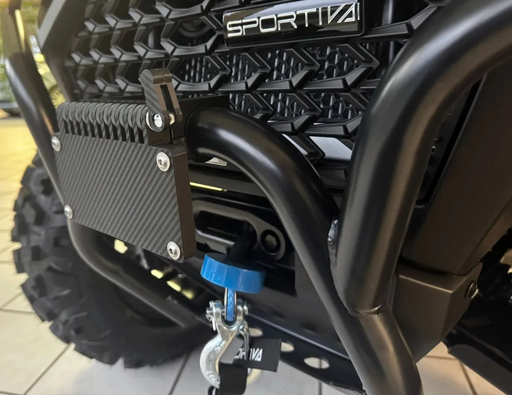 TMP Kennzeichenhalter vorne / Nummernschildhalterung klappbar - Sportiva 620 GT