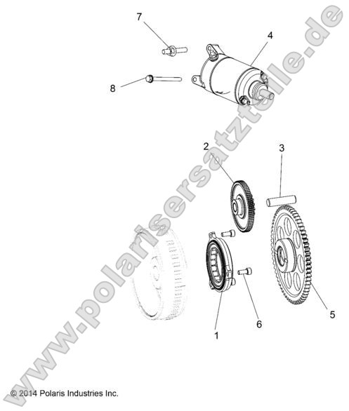 Engine, Starter Drive