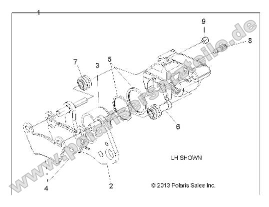 Brakes, Caliper, Front