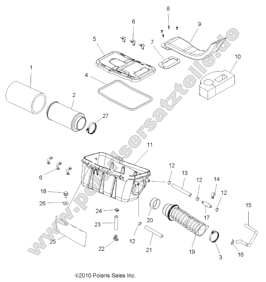 Engine, Air Intake System Engine, Air Intake System