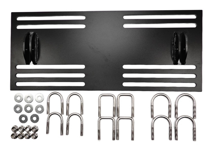 TMP Schneeschild Montageplatte Universal Quad - ATV für WARN Centermontage