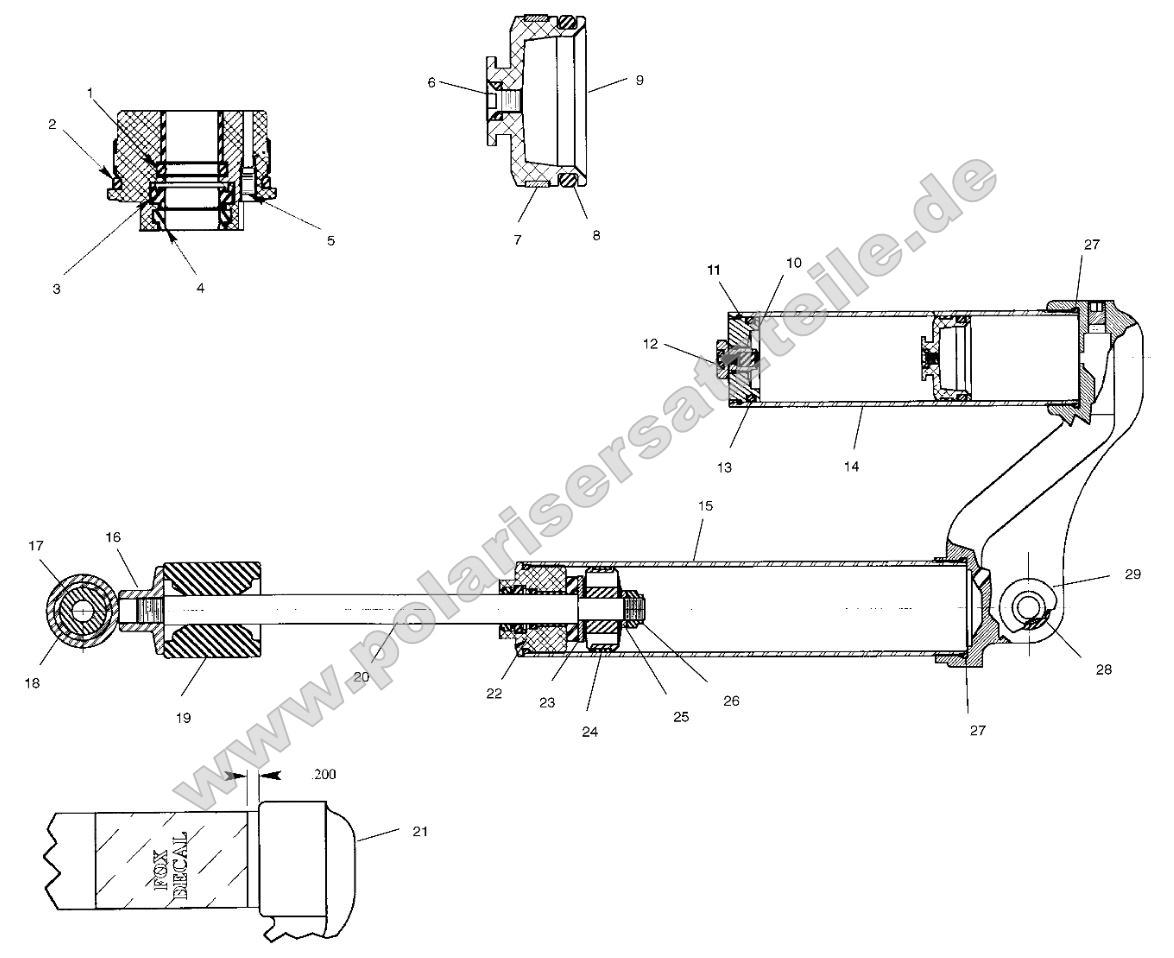Fox Shock, Gas, Reservoir