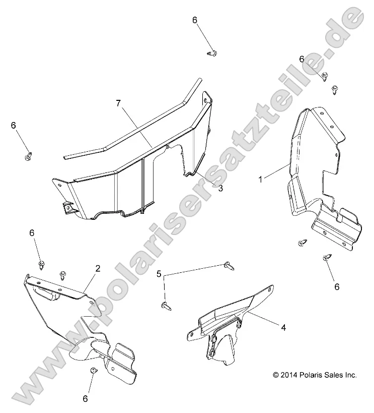 Body, Splash Shields