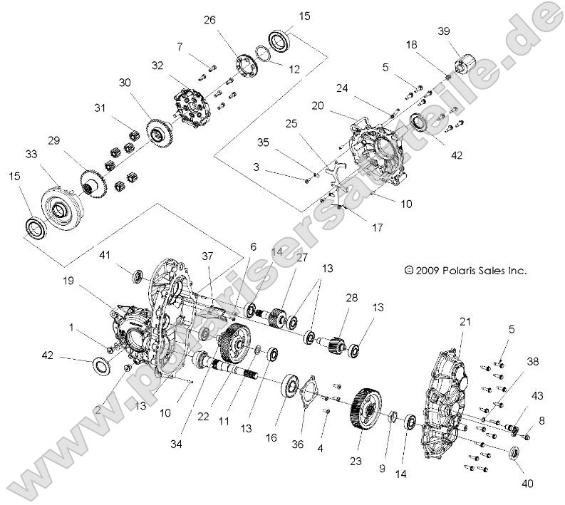 Drive Train, Main Gearcase Drive Train, Main Gearcase