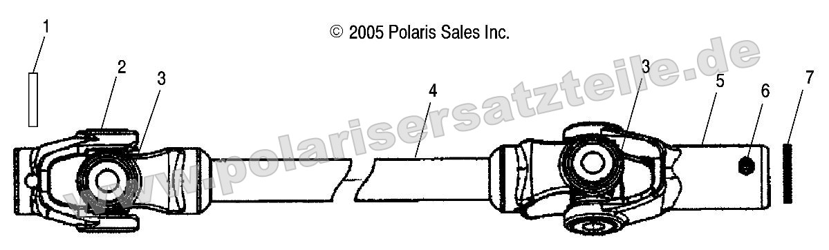 Front Prop Shaft Front Prop Shaft