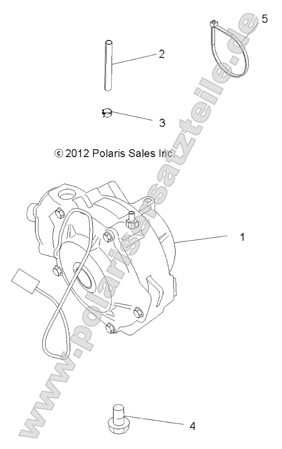 Drive Train, Front Gearcase Mounting