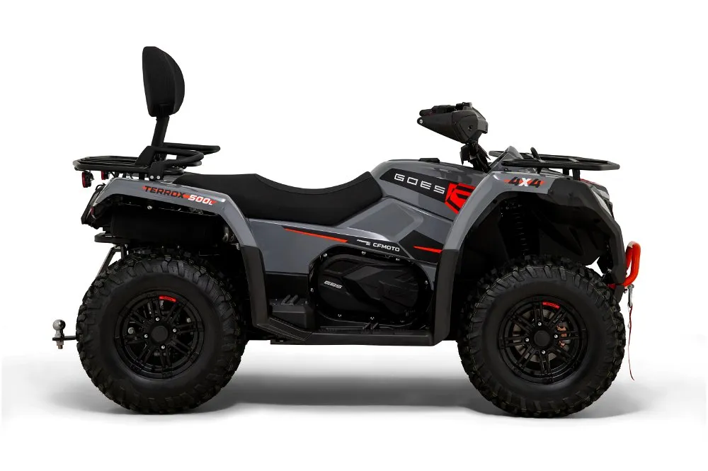 GOES Terrox 500 L T3B ABS Ghost Grey Orange 2025