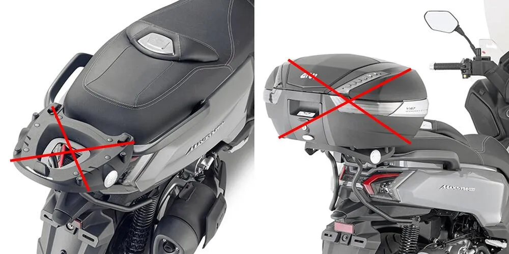 Givi Topcaseträger für Monokey und Monolock Koffer - SYM Maxsym 400 2021-23