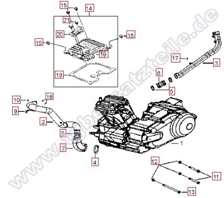 Abdeckung Zylinderkopf