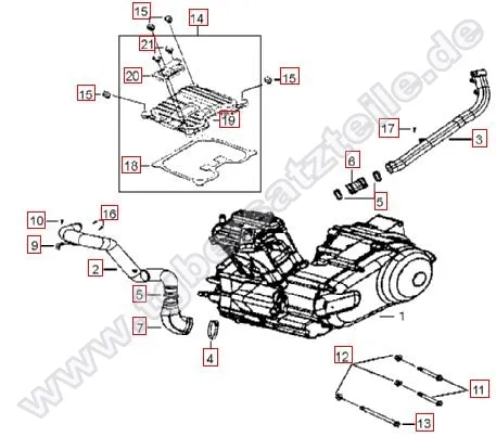 Abdeckung Zylinderkopf Abdeckung Zylinderkopf