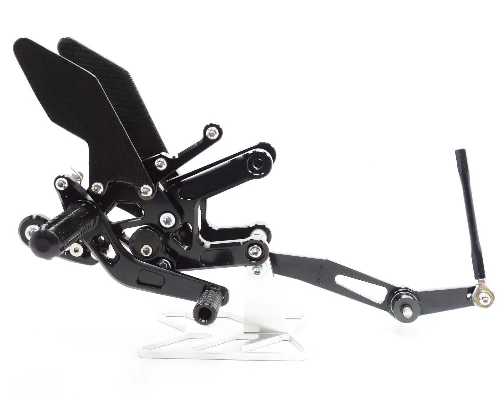 TMP_Fussrastenanlage_Yamaha_R6_2017__rechte_ansicht TMP Racing Fußrastenanlage Factory schwarz Yamaha YZF R6 2017-