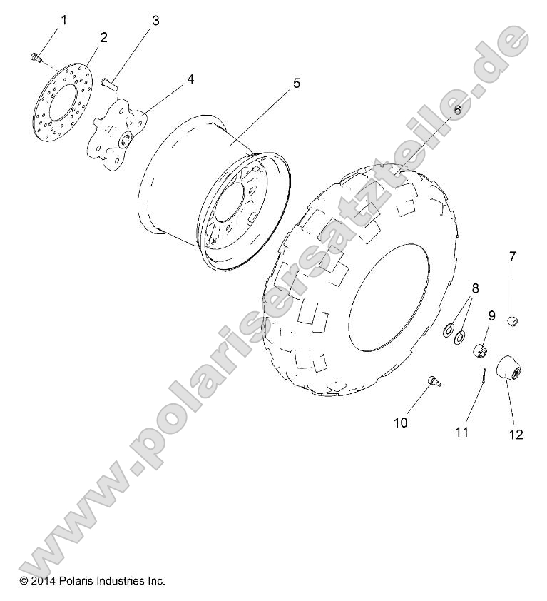 Wheels, Rear Wheels, Rear