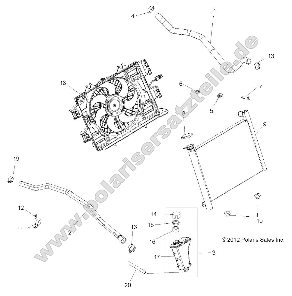 Engine, Cooling System Engine, Cooling System