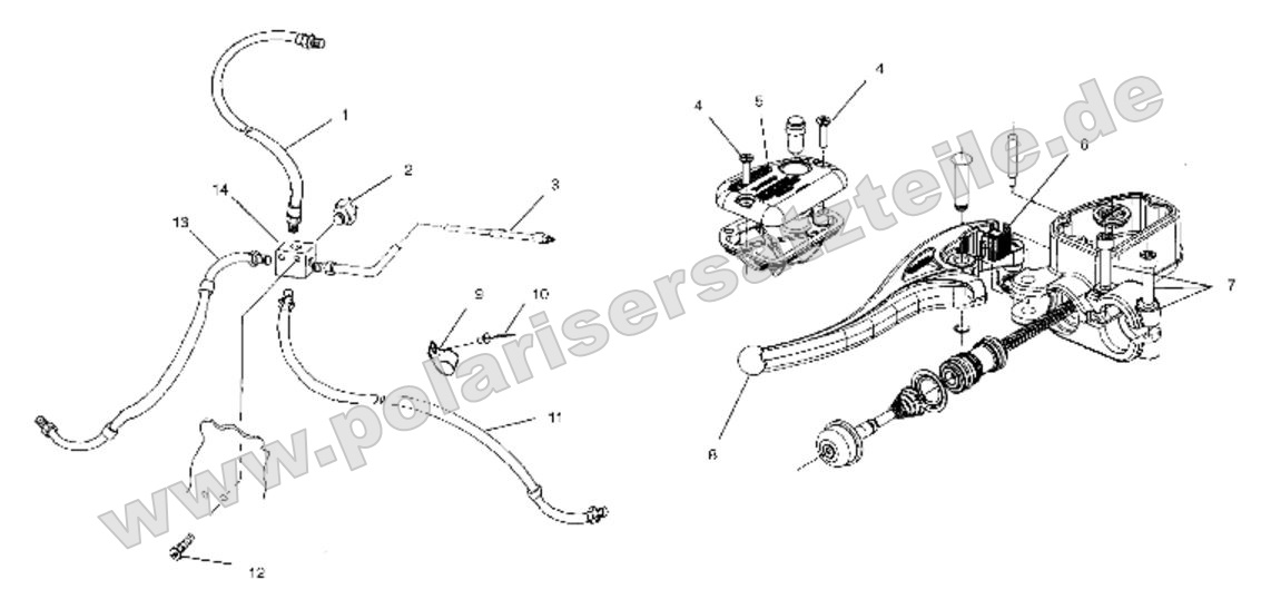 Controls - Master Cylinder/Brake Line Controls - Master Cylinder/Brake Line