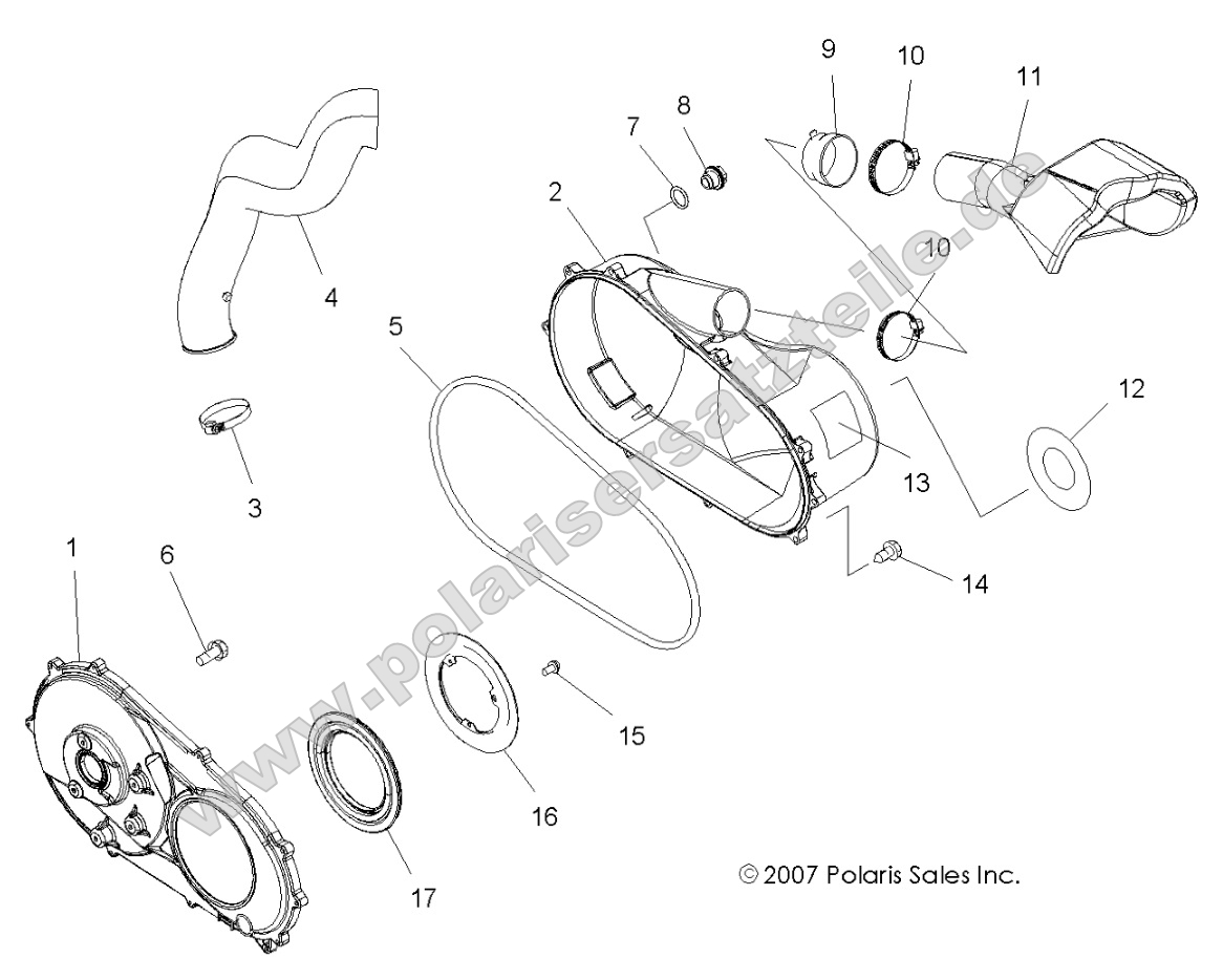Body, Clutch Cover Body, Clutch Cover