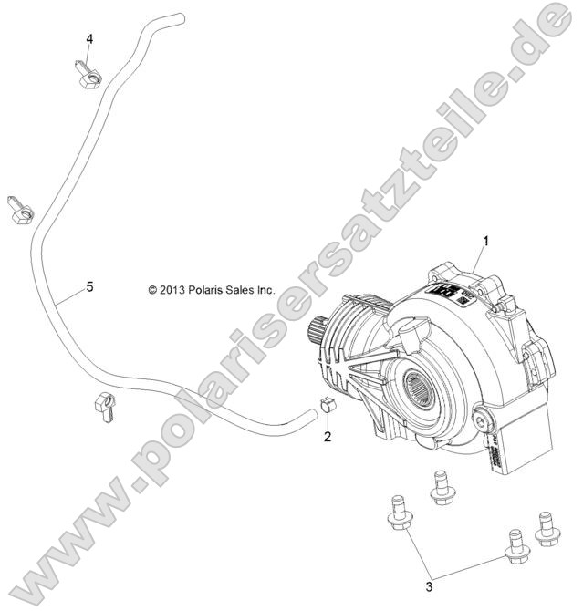 Drive Train, Front Gearcase Mounting