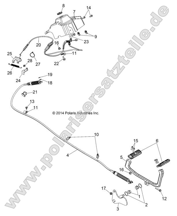Drive Train, Throttle Pedal