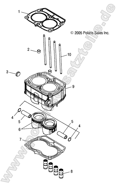 ENGINE, PISTON and CYLINDER ENGINE, PISTON and CYLINDER