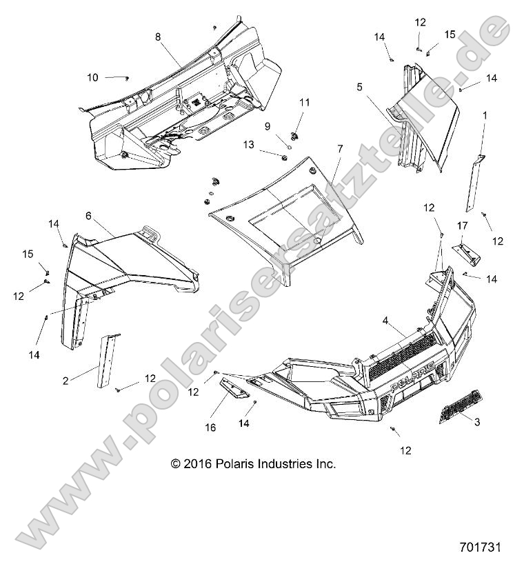 Body, Hood and Front Fascia Body, Hood and Front Fascia