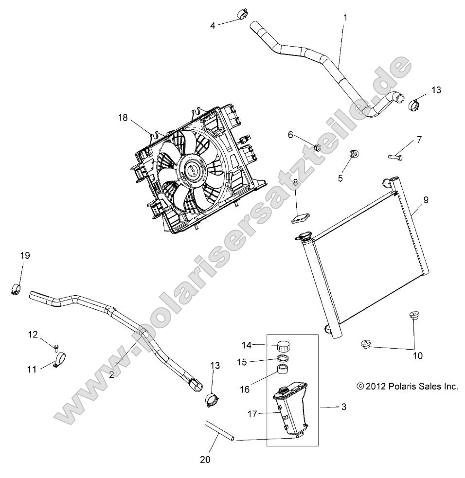 Engine, Cooling System Engine, Cooling System