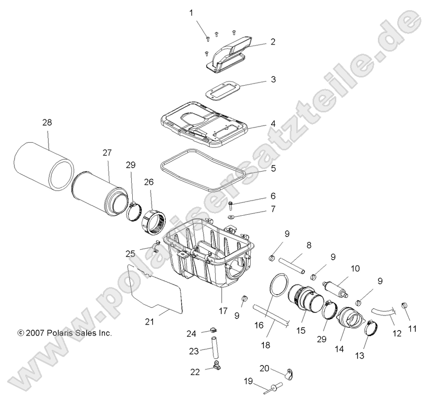 ENGINE, AIR INTAKE SYSTEM