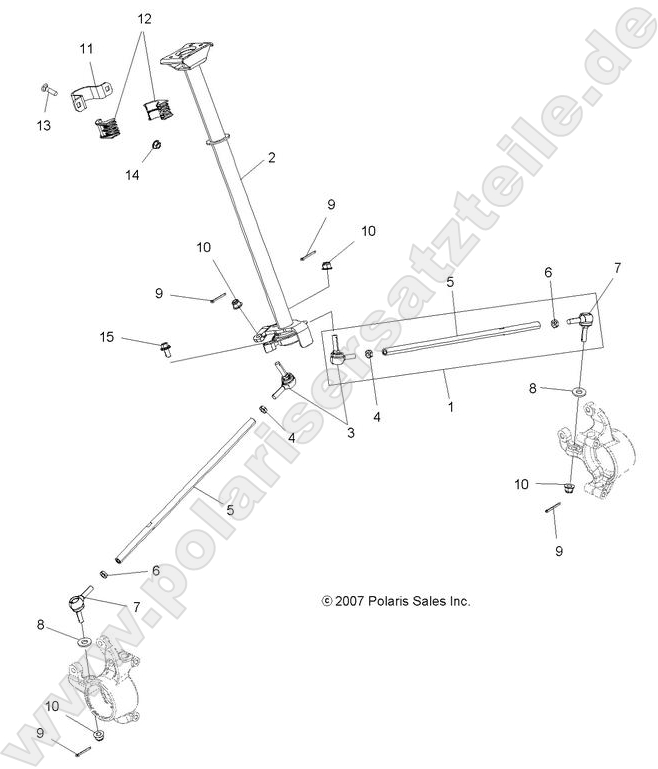 STEERING, STEERING POST ASM. STEERING, STEERING POST ASM.