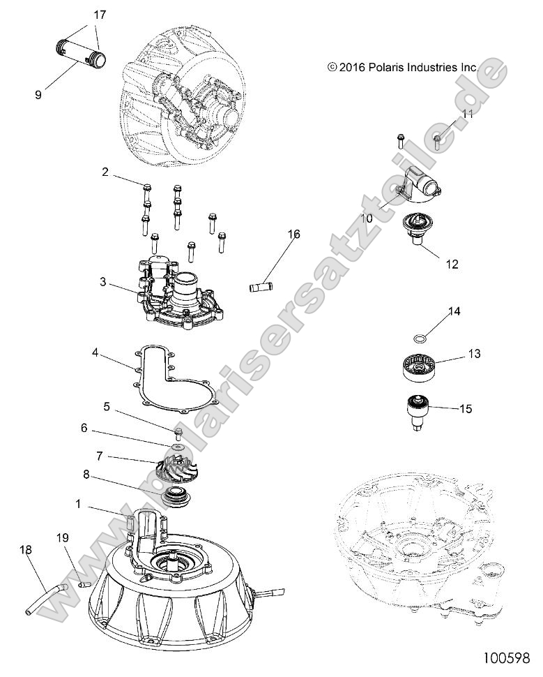Engine, Cooling System and Water Pump Engine, Cooling System and Water Pump