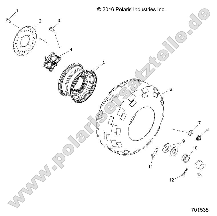 Wheels, Rear Wheels, Rear