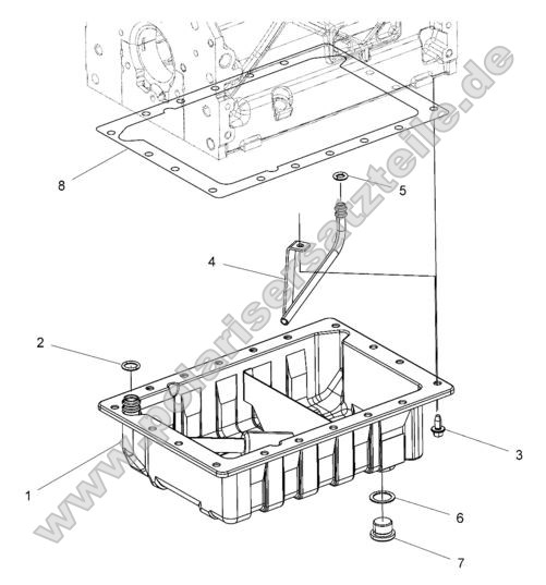 Engine, Oil Pan Engine, Oil Pan