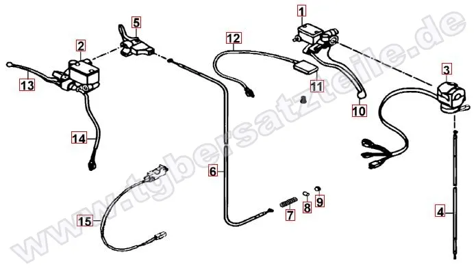 Schalter-Hebel Schalter-Hebel