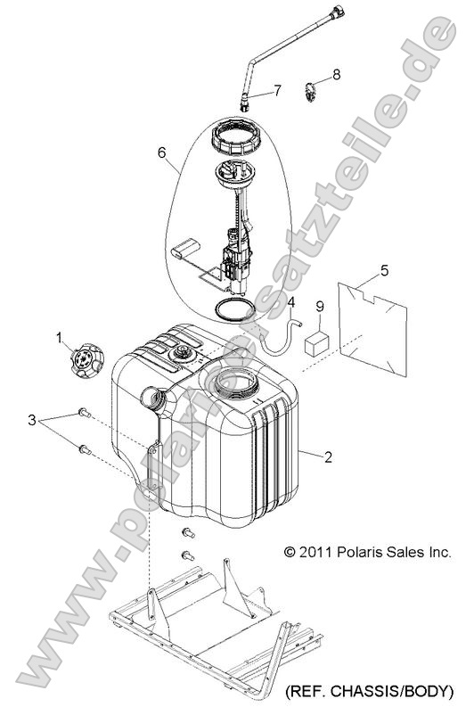 Body, Fuel Tank Asm.