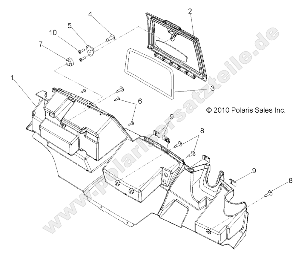 Body, Glove Box Storage