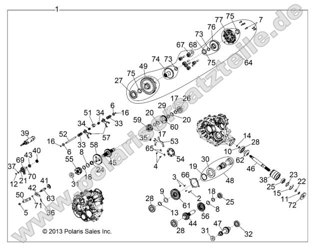 Drive Train, Main Gearcase Internals 1