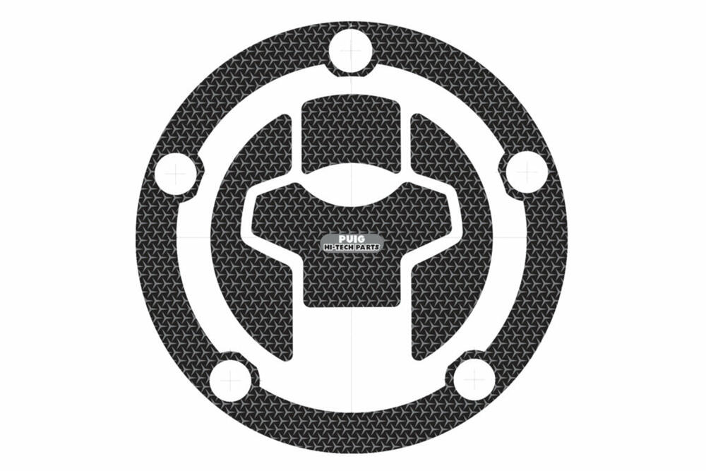 PUIG TANKDECKEL-ABDECKUNG MOD. NAKED SUZUKI C/GRAU - 9428U