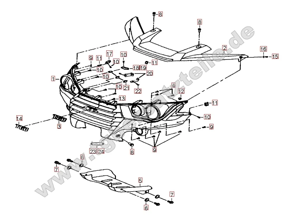 Stoßstange vorne Stoßstange vorne