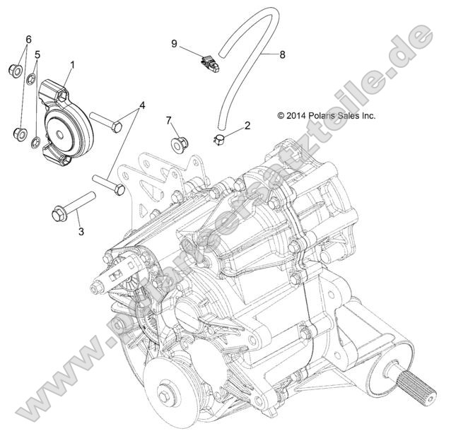 Drive Train, Main Gearcase Mounting Drive Train, Main Gearcase Mounting