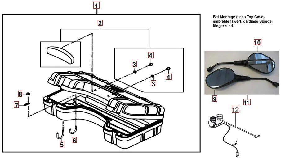 Top Case 110L Top Case 110L