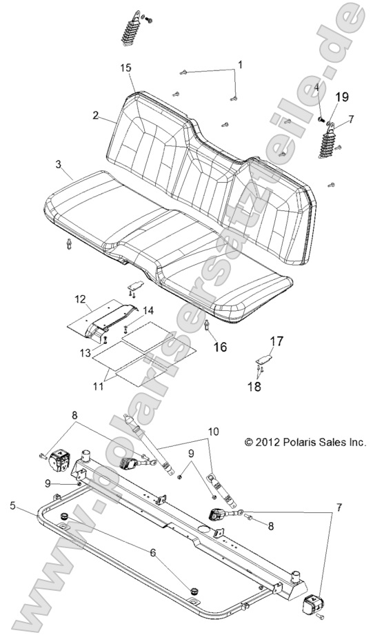 Body, Seat and Base Body, Seat and Base