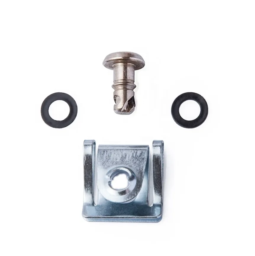 TMP Racing Verkleidung Innensechskant 14 mm Schnellverschluss Set silber zum Stecken - 10 Stück